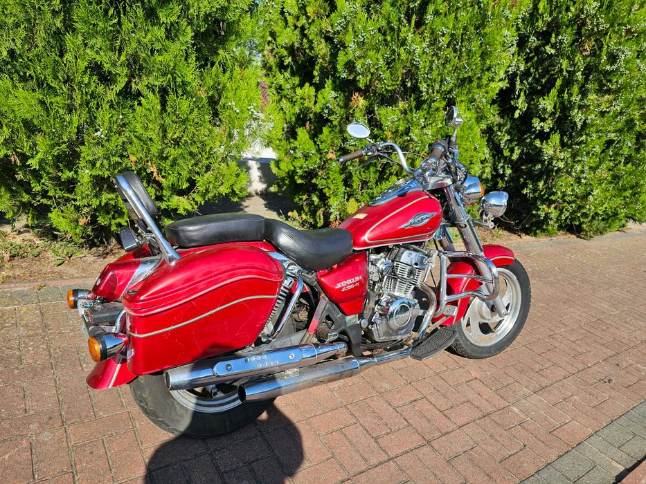 Jinlun 125, duży chopper,kat B,A1,gmole, do jazdy,8tys km