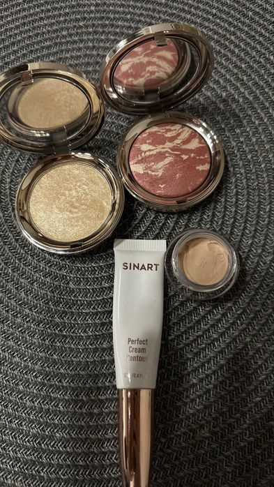 Румяна, спаркл, хайлайтер, коректор Sinart
