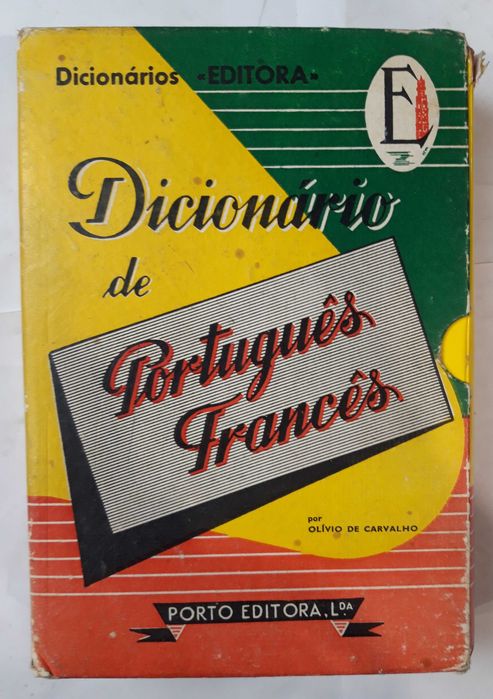 E2 - Livro - Olívio de Carvalho - Dicionário de Português/Francês