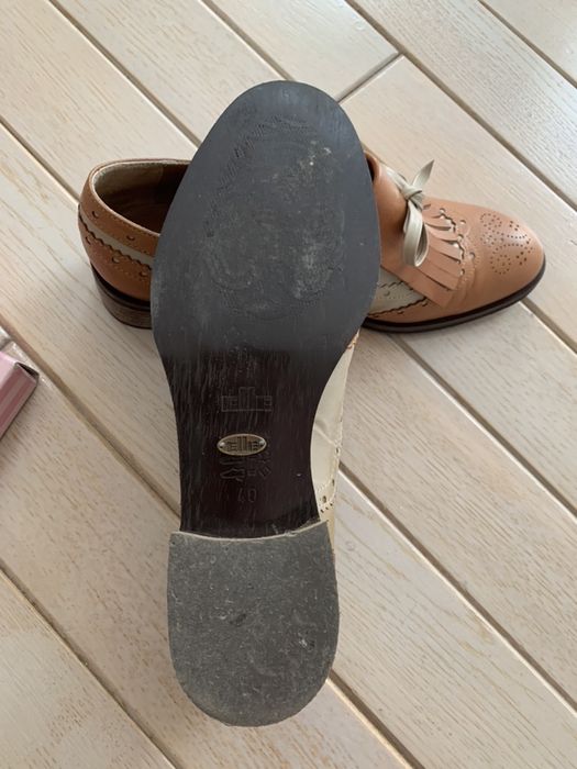 Туфли кожаные