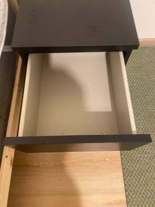 Szafka nocna KULLEN ikea czarna