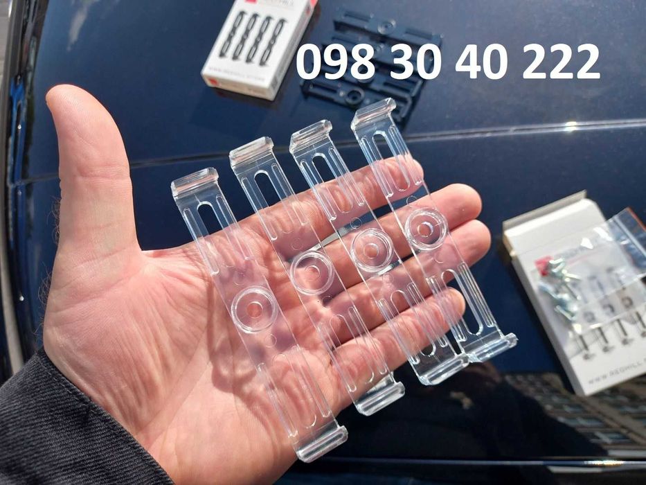 Рамки номера Red HILL Оригінал. Невидимі рамки автономерів