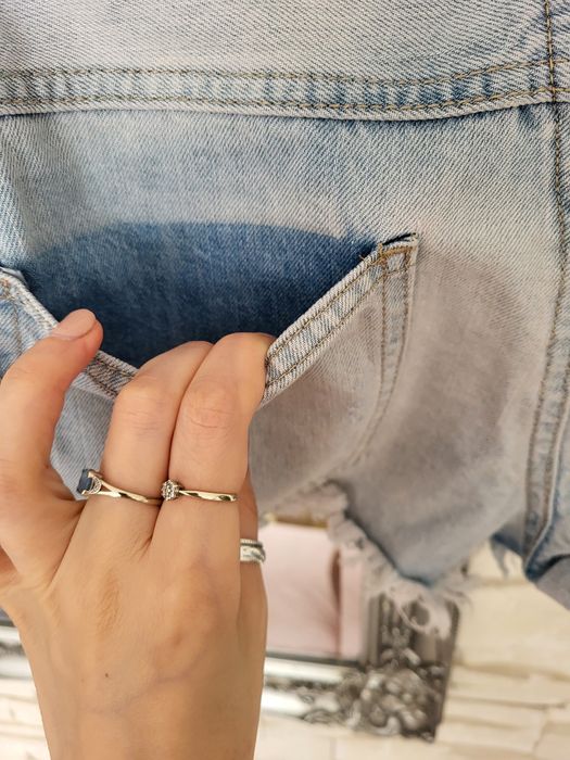 Krótkie szorty jeansowe