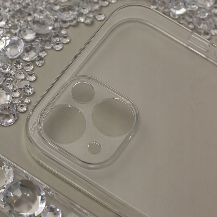 Plecki Etui Silikon Case Do Iphone 17 Pro Bezbarwny