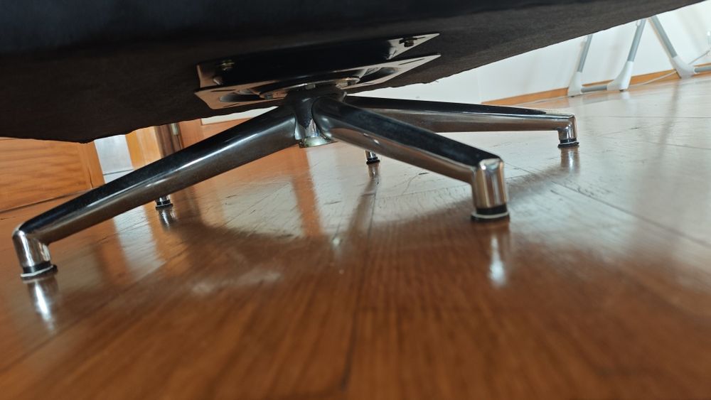 Cadeirão Poltrona Sofá Pele Pêssego Vintage