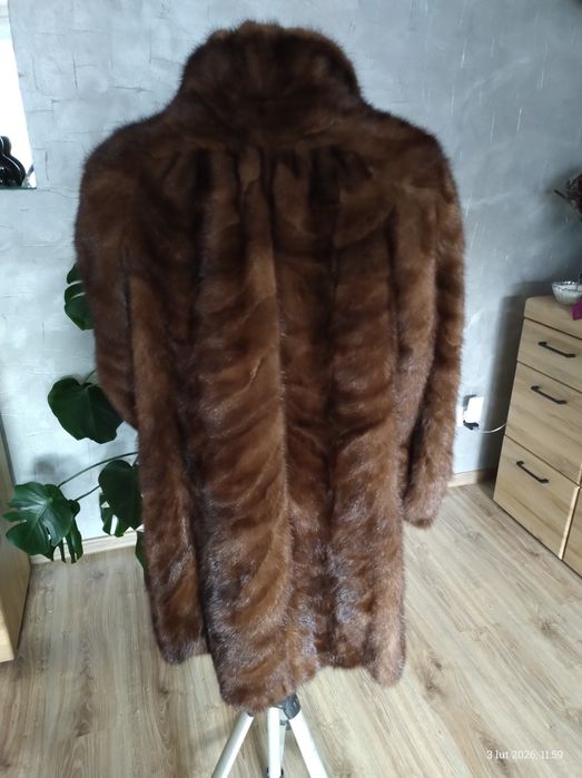Futro naturalne z norki .