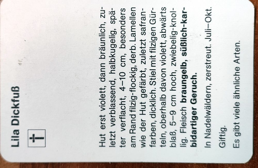 Karty edukacyjne grzyby PRL