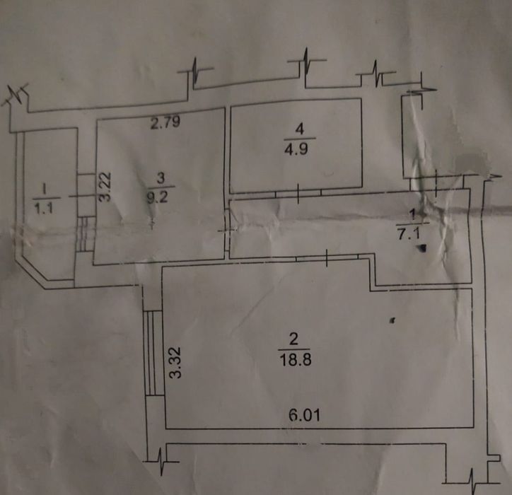 Продам 1 кім Лісовий квартал