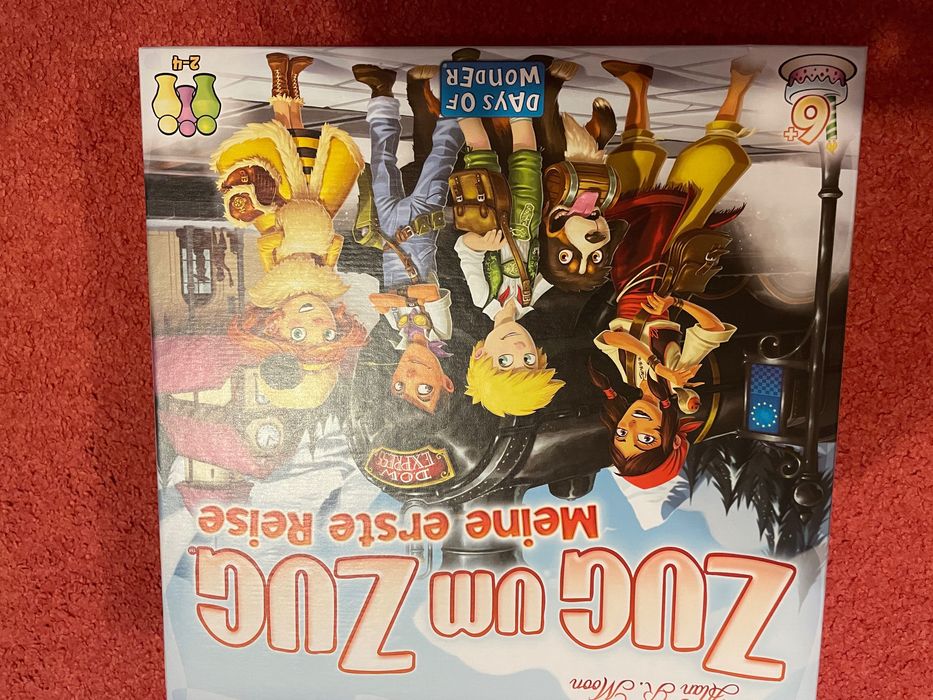 Jogo Aventureiros ao comboio. Ticket to ride