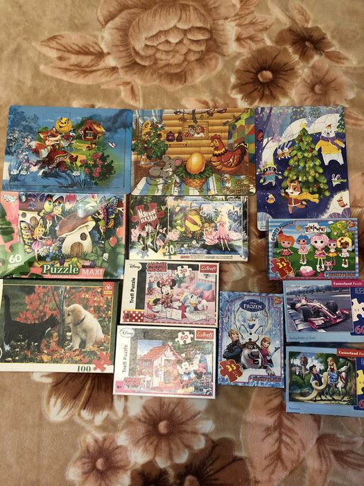 пазлы Disney и другие