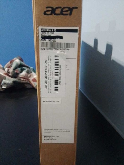 Laptop ACER Nitro Core 5