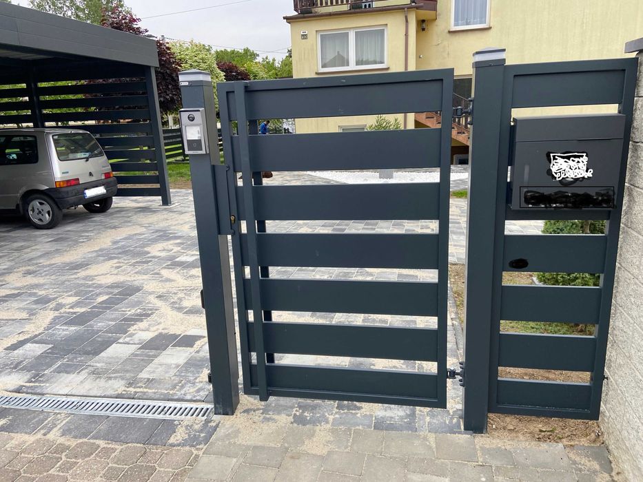 bramy ogrodzenia przęsła