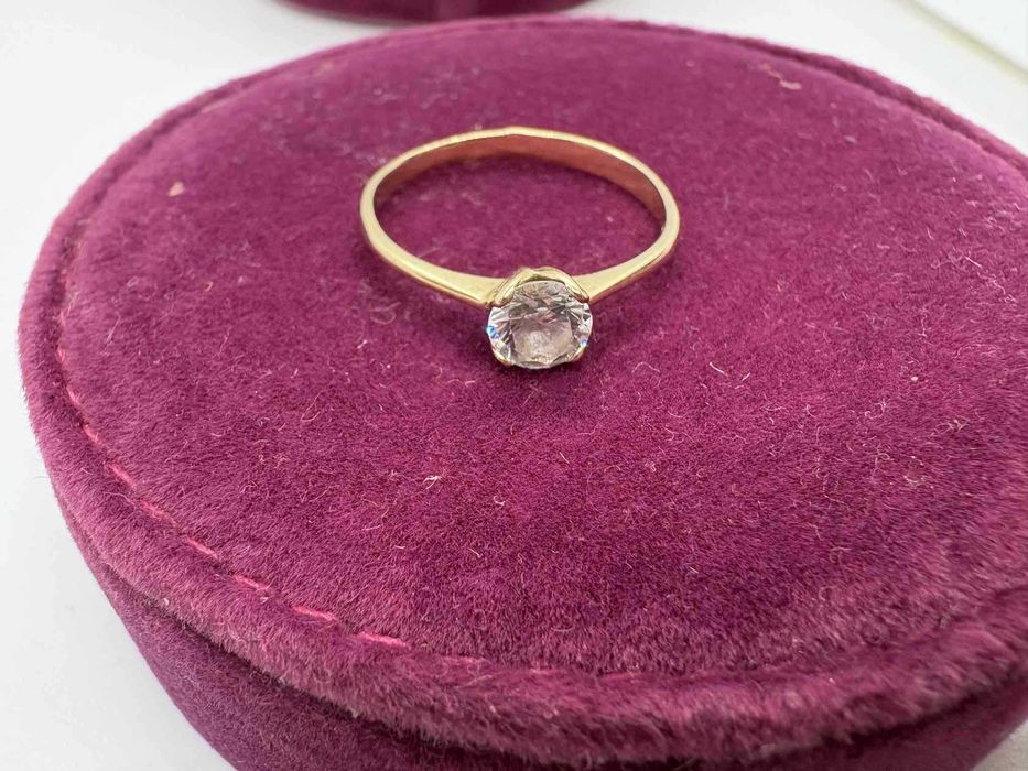 Złoty pierścionek 585 / Nowy Lombard / Katowice