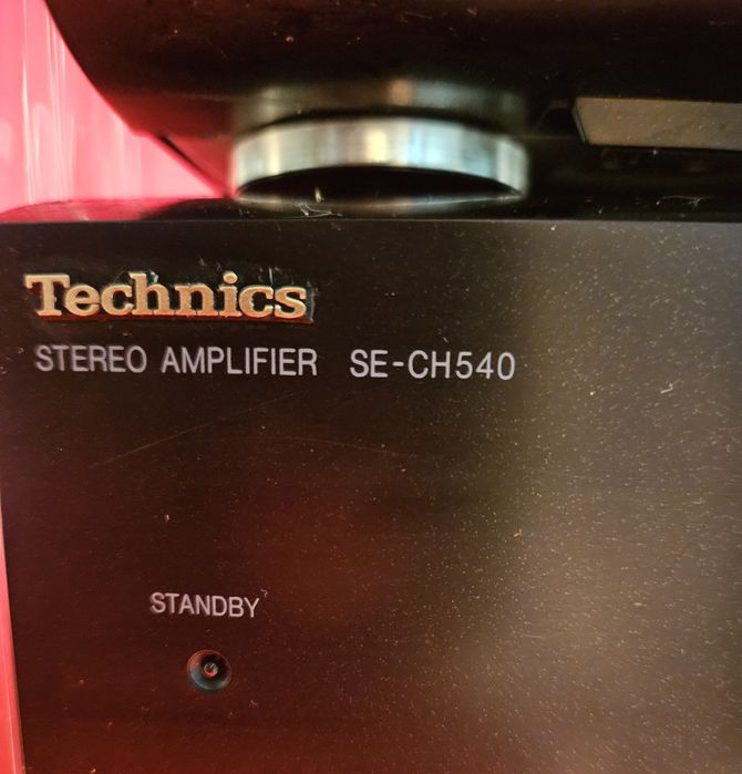 Wieża Technics z pilotem Karaoke