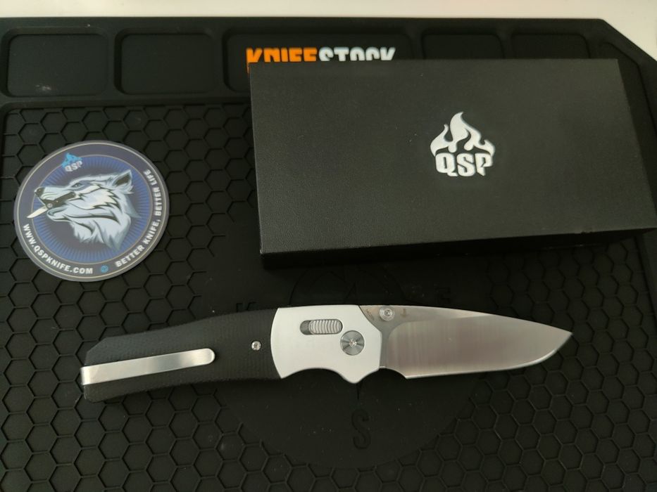 Nóż składany QSP Vault szwedzka stal Sandvik