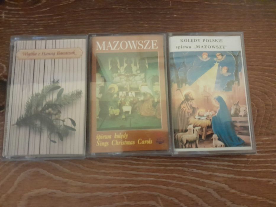 Kolędy na CD 7 szt., kasetach 3 szt., cena za 10 szt.