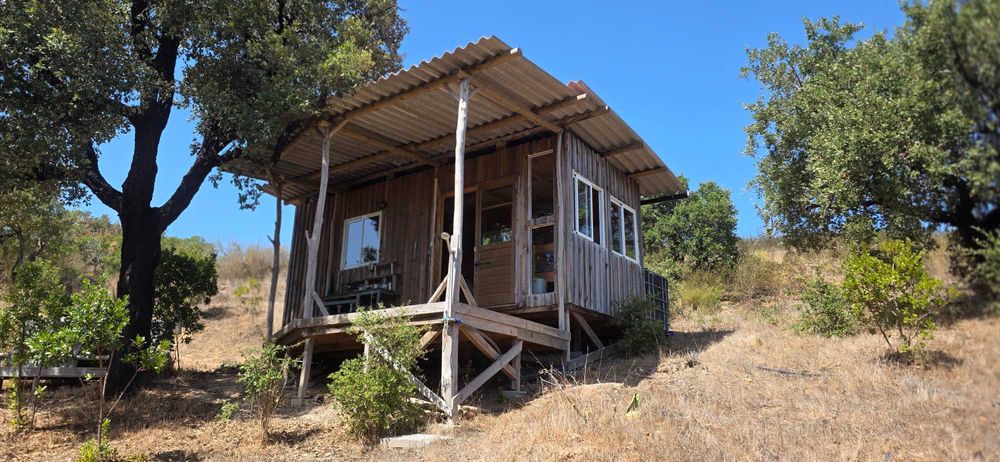 Cabana de madeira modular e desmontável – 15,6 m²