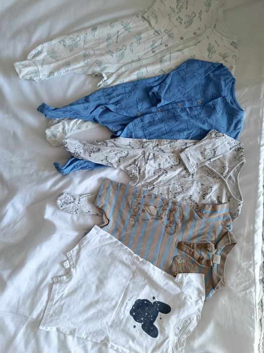 Duża paka ubrań chłopczyk 74