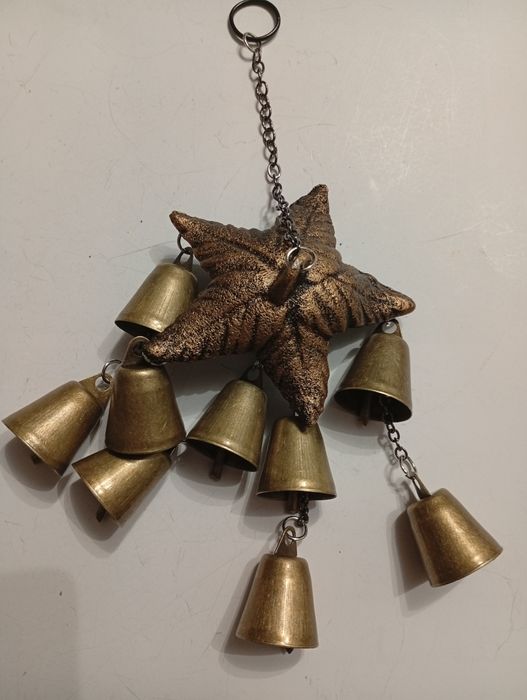 Dzwonki wietrzne, metalowe długość całkowita 27 cm