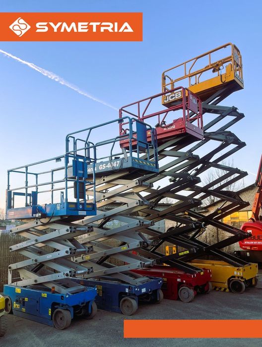 Podnośnik, zwyżka nożycowa elektryczna 10m 12m 14m 16 metrów,