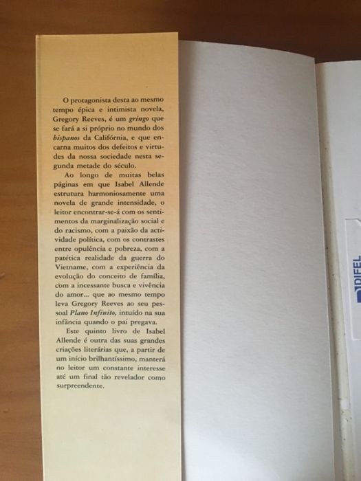 O plano infinito - Isabel Allende - portes incluídos