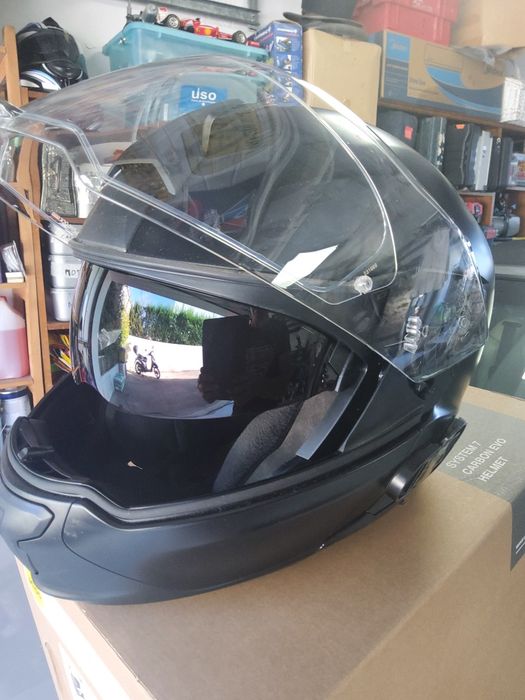 Capacete BMW SYS 7 EVO CARBON  preto matt XL 60/61