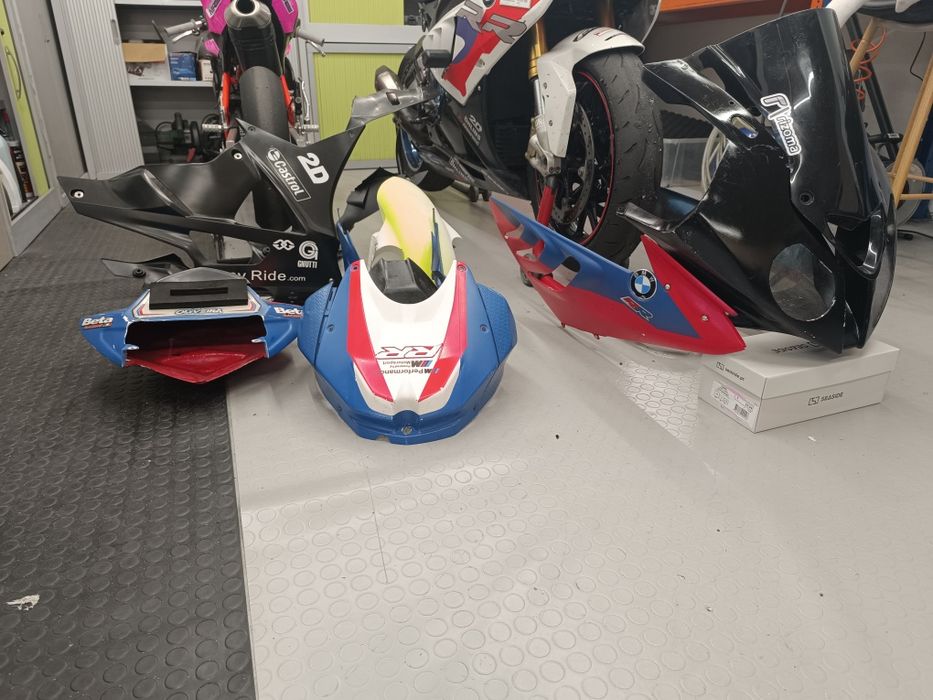 Carenagens pista/fibra  BMW S1000 RR