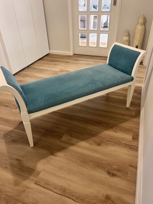 Vendo Banqueta cor turquesa