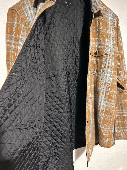 Camisa flanela Salsa com forro