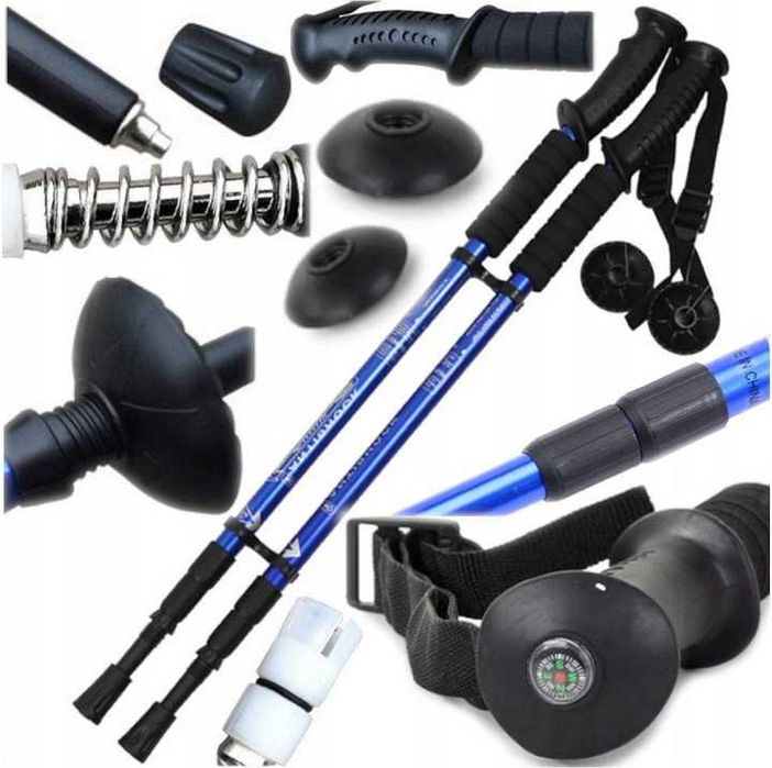 Kijki kije trekkingowe Nordic Walking teleskopowe