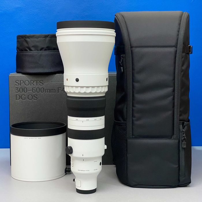 Sigma 300-600mm f/4 DG OS Sports (L-Mount) - NOVA - 5 ANOS DE GARANTIA