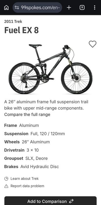 Trek Fuel EX 8 (2011)