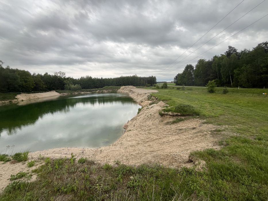 Sprzedam żwirownię - staw 1,3 ha