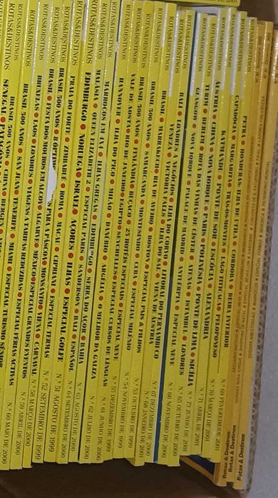 Rotas & Destinos, lote de 75 revistas
