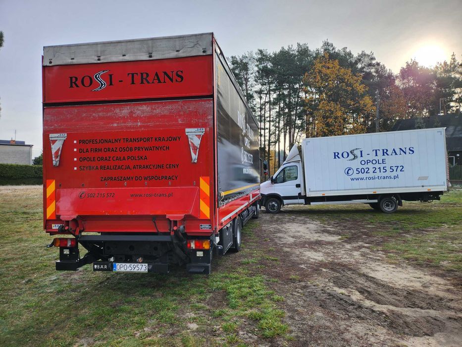 Usługi transportowe, auta z windą, transport, przewóz, Solówka 18 pal.
