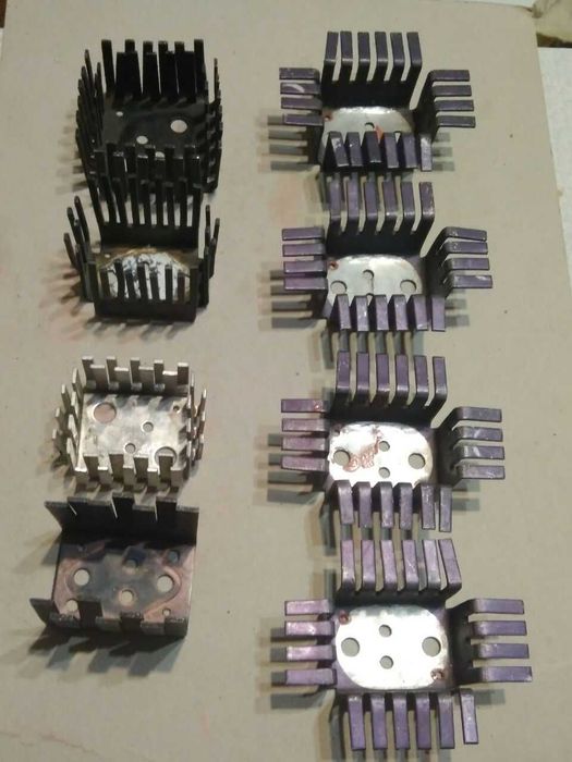 Радиаторы для транзисторов типа КТ825  корпус КТ-9 TO-3