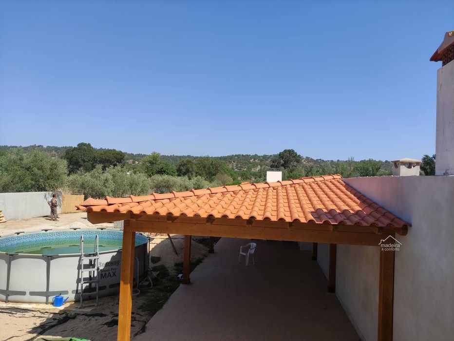 Telheiros em madeira - Madeira&Conforto - tlh.2g.24