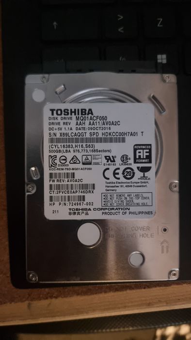 Vários Discos HDD 2,5"