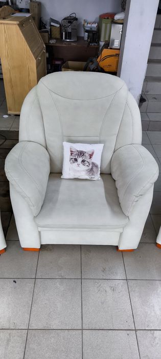 Zestaw wypoczynkowy. Transport w cenie. 2x Sofa fotel