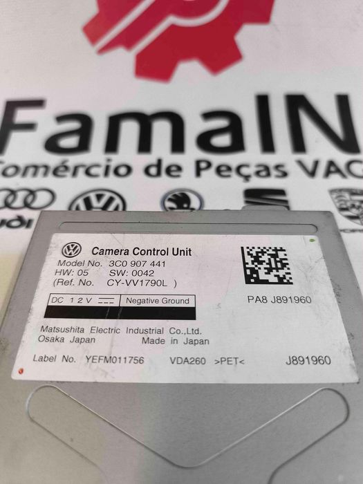 Módulo Câmera VW PASSAT B6 2.0 TDI (103 kW / 140 cv) [03.2005 - 05.2009] 3C0907441 (OEM) | CYVV1790L (OEM) | YEFM011756 (OEM)