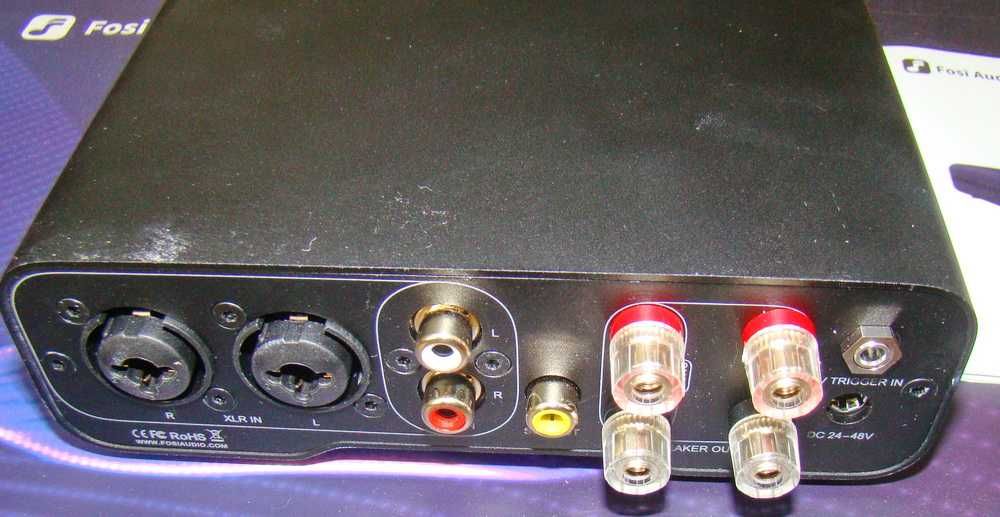 ПНЧ (УНЧ) Fosi Audio ZA3, D-клас 2 x 180 Вт