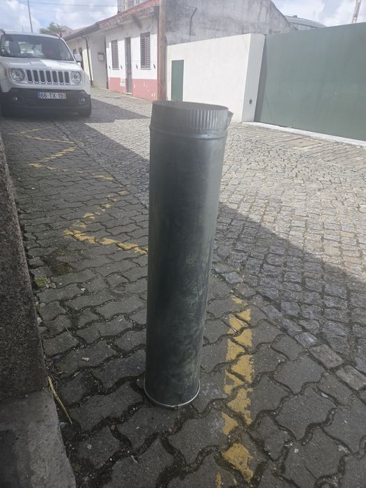 Tubo em Inox 1m 20 diâmetro