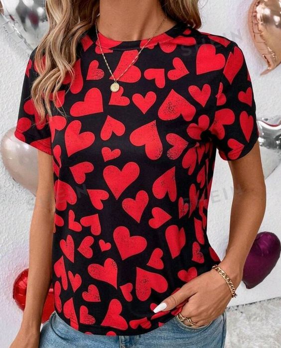 T-shirts "Red Passion" S, M e L (Novas)