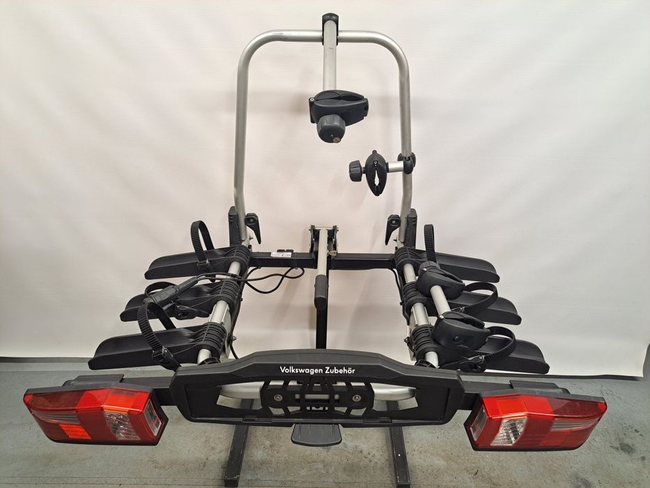 Bagażnik rowerowy Uebler X32-VW na hak, 3 rowery + torba,