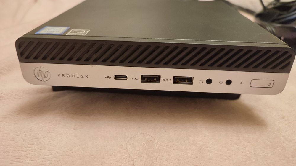 ПК HP ProDesk 600 G3 mini Core i5-6500T 2x4Gb SSD M.2 256GB NVME Wi-Fi