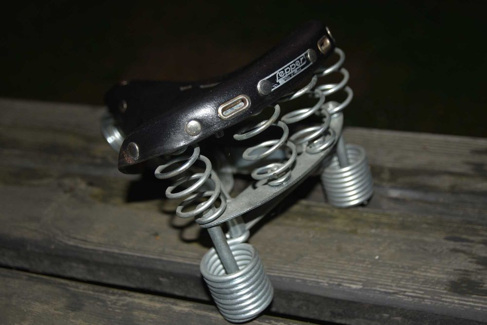 Lepper kultowe siodełko rowerowe stan BDB