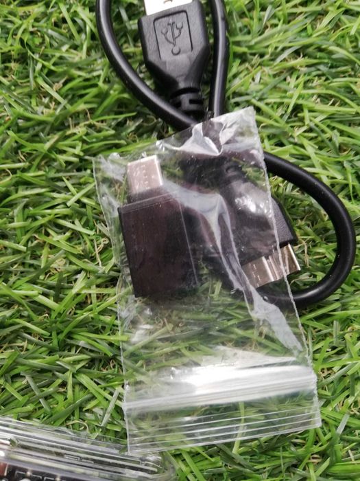 Caixa para disco externo sata ssd transparente USB e USBC