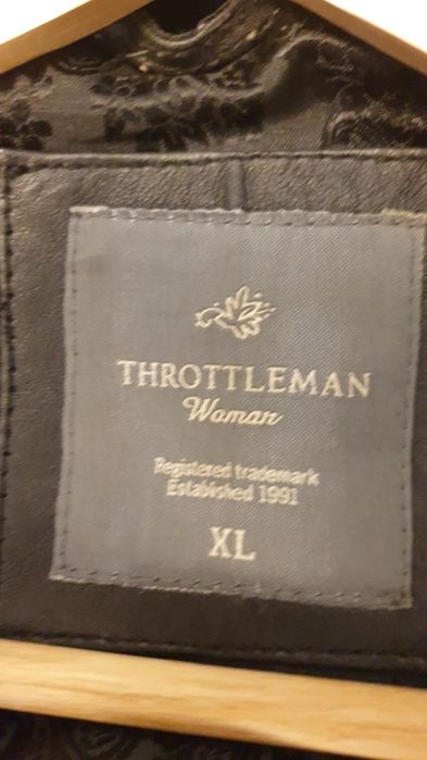 Blusão pele throttleman