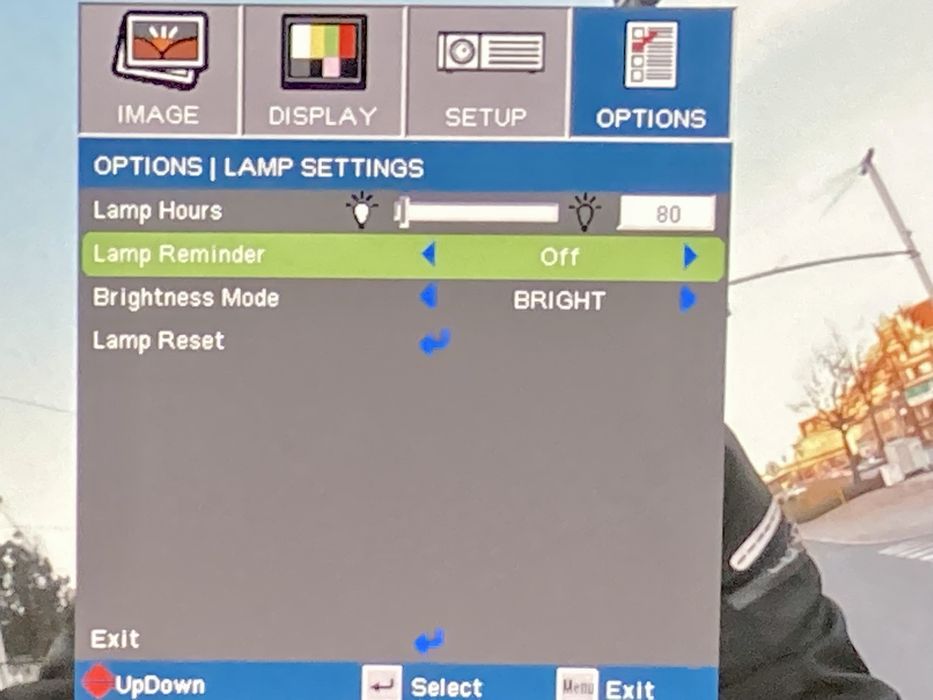 Projektor Optoma EX 540 i