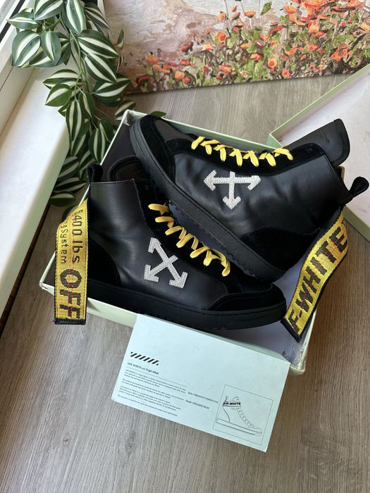 Кросівки OFF-WHITE High Top / ОРИГІНАЛ / 44 розмір